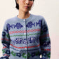 LIGHT BLUE CARDIGAN FEDERICA