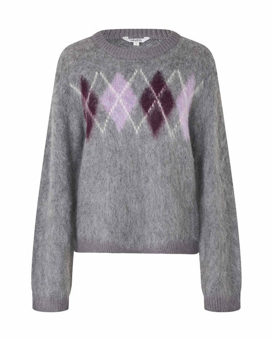 Argyle Knit Jumper