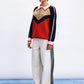 HANSHIN RED CARDIGAN