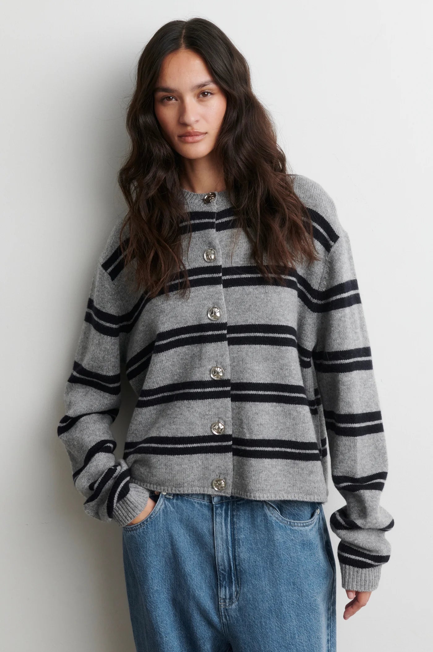Alphaline LS Knit Cardigan