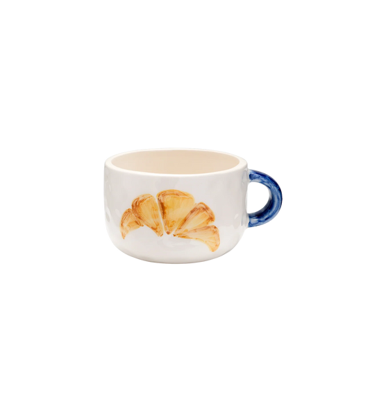 Anna + Nina Croissant Mug