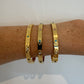 Eye gem bangle