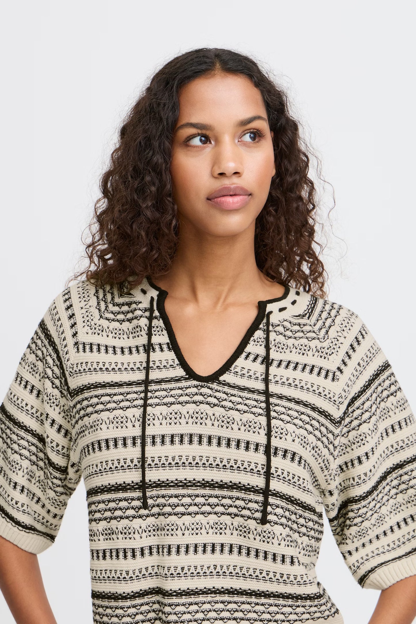 Ichi Birch Knit Top