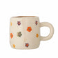 Addy Flower Mug Cream