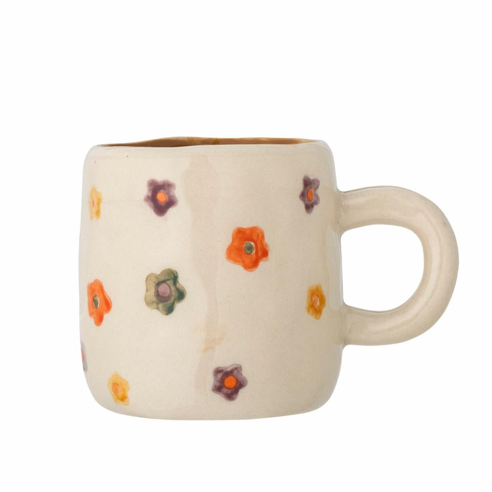 Addy Flower Mug Cream