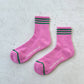 Girlfriend Socks in Rose Pink