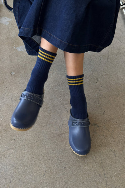 Girlfriend Socks in Navy