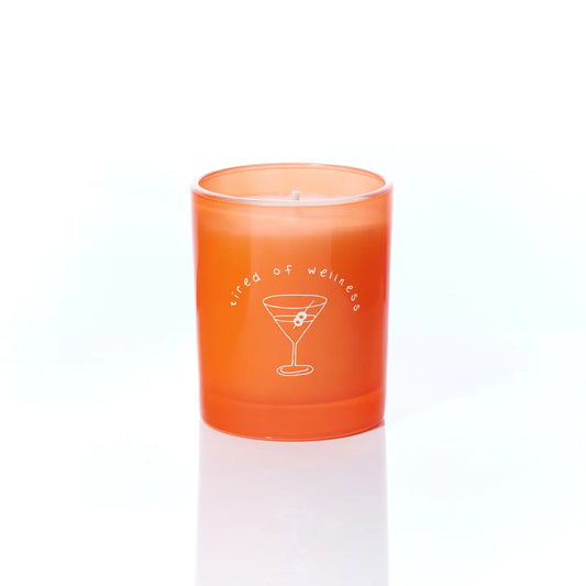 ‘Tired of wellness’ candle