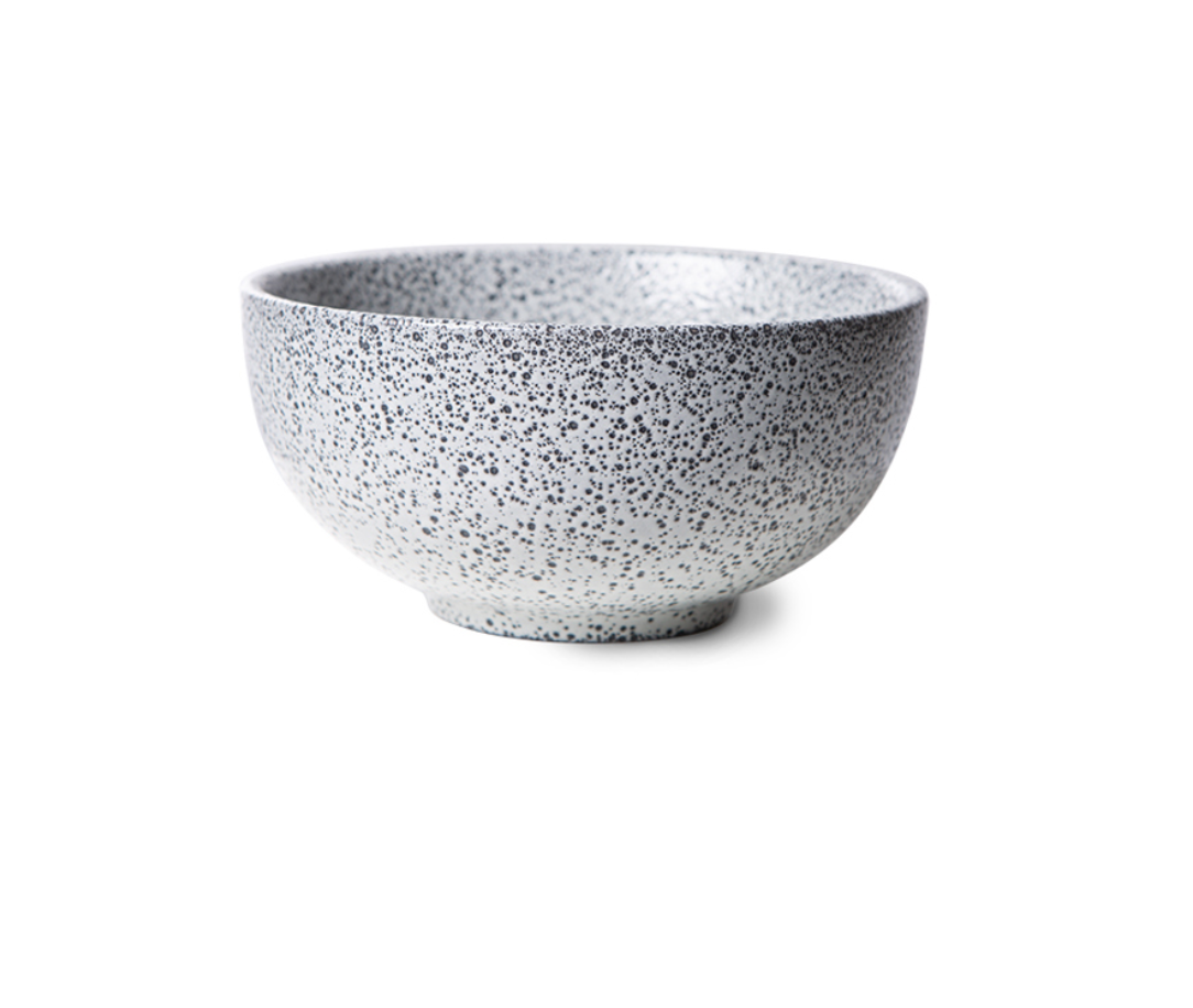 HKliving : Gradient ceramic Bowls in Cream (set of 4)