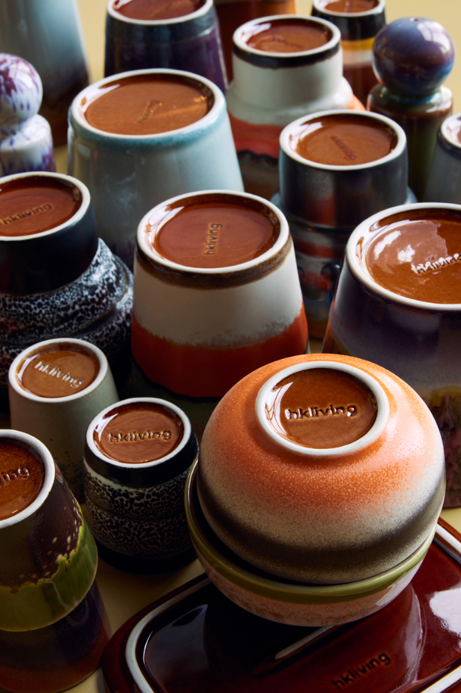 HKliving : 70s ceramics: coffee mug, clay