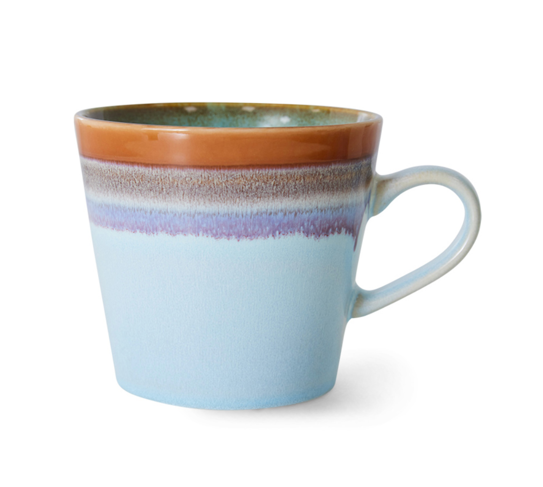 HKliving : 70s ceramics: cappuccino mug, ash