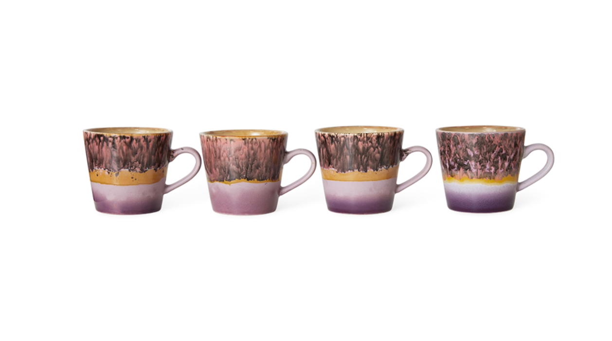 HKliving : 70s ceramics: cappuccino mug, blast