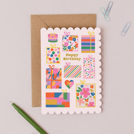 Gorgeous Gifts Birthday Card