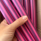 AUTUMN PINSTRIPES INDIVIDUAL : White/navy