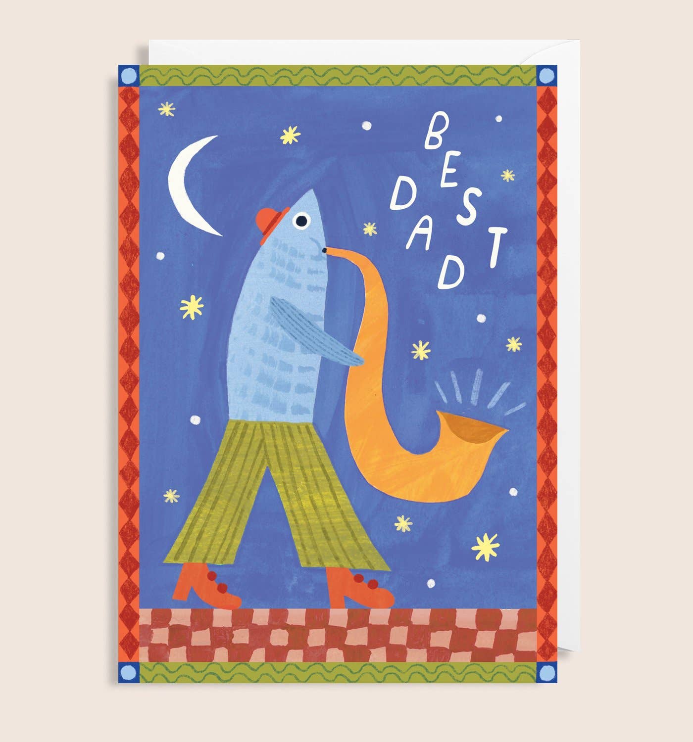 Father's Day Card | Saxophone Fish
