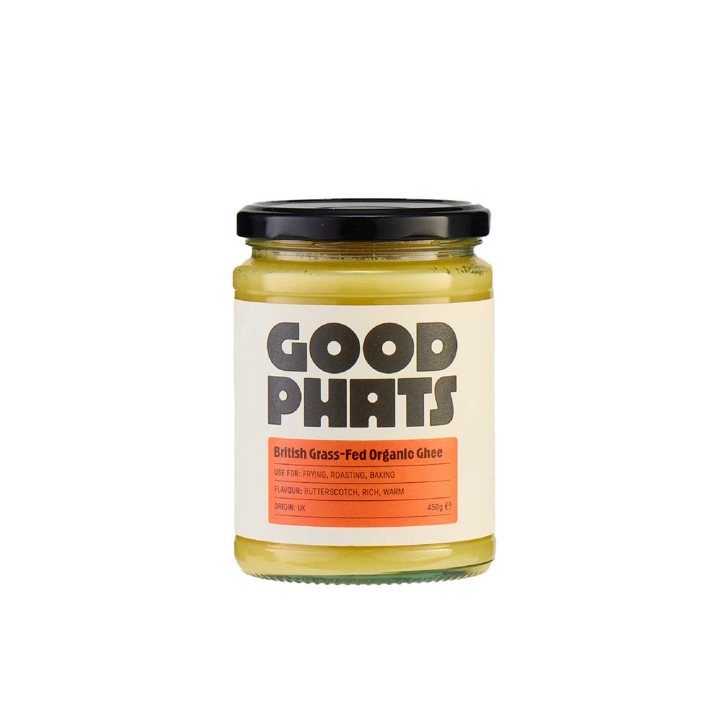 Organic British Grass-Fed Ghee 450g