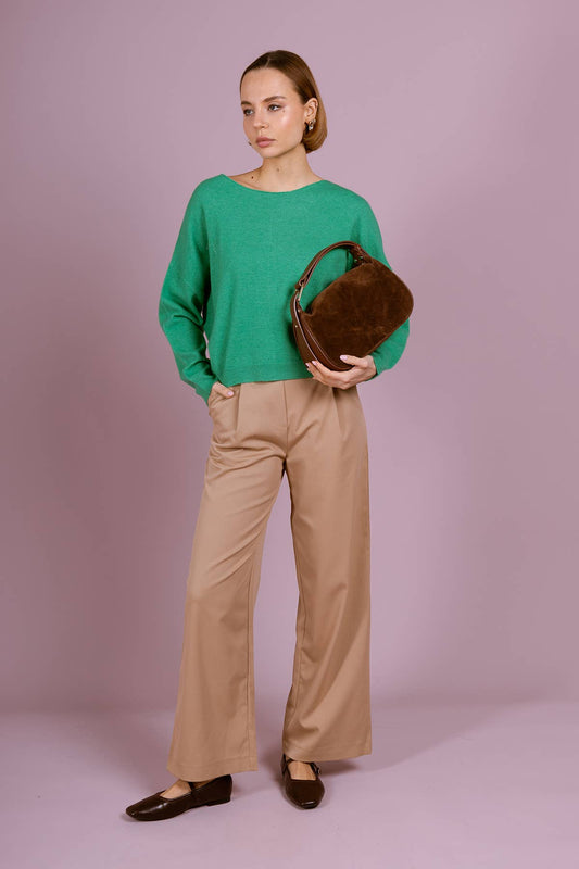 AMICIE SUEDE Bag : Brown