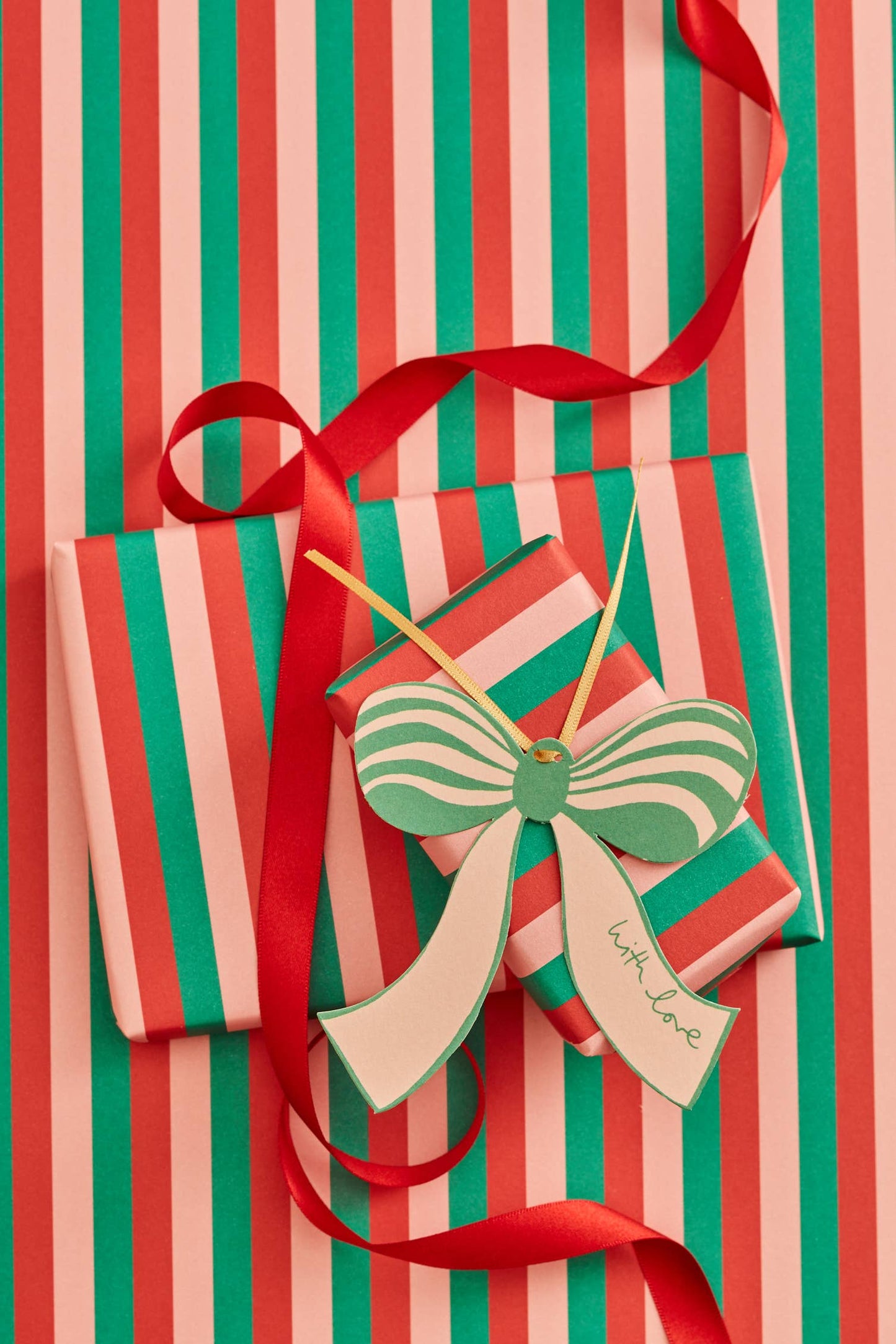 Gift Tag Bows - Set of 6: Green