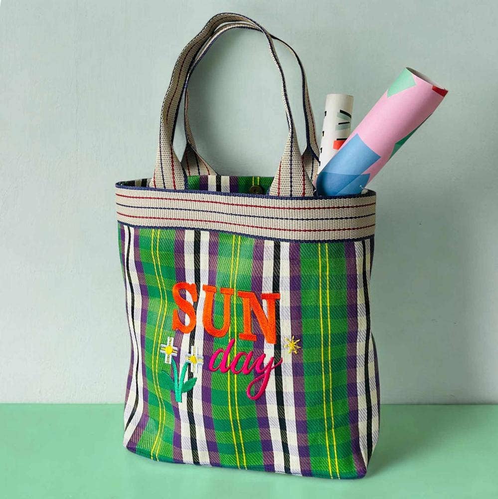 Shopper recycelter Kunststoff Sonntag
