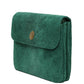 Small Leather purse: Green