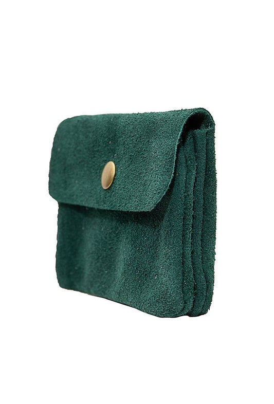 Small Leather purse: Green