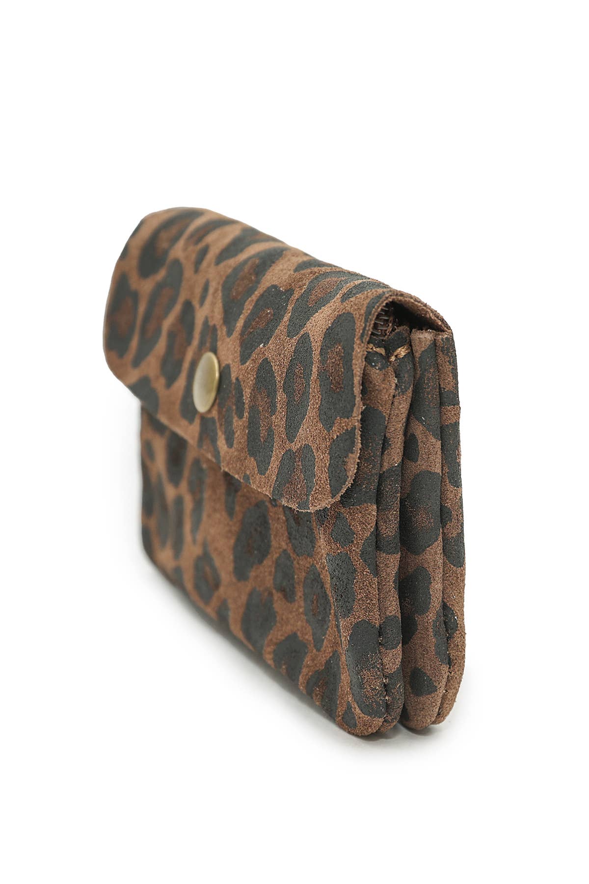 LUCE purse: Brown Leopard