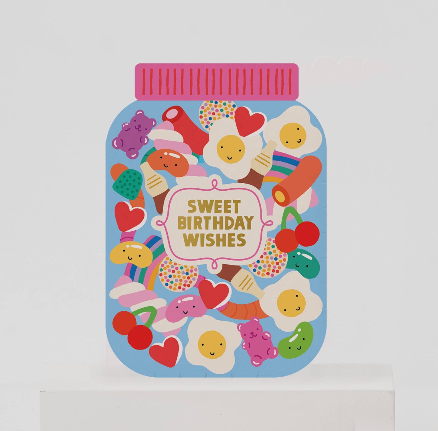 Sugar Rush Sweet Jar Kid's Birthday Card