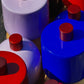 Salt & Pepper Grinder - Navy & Red: Medium