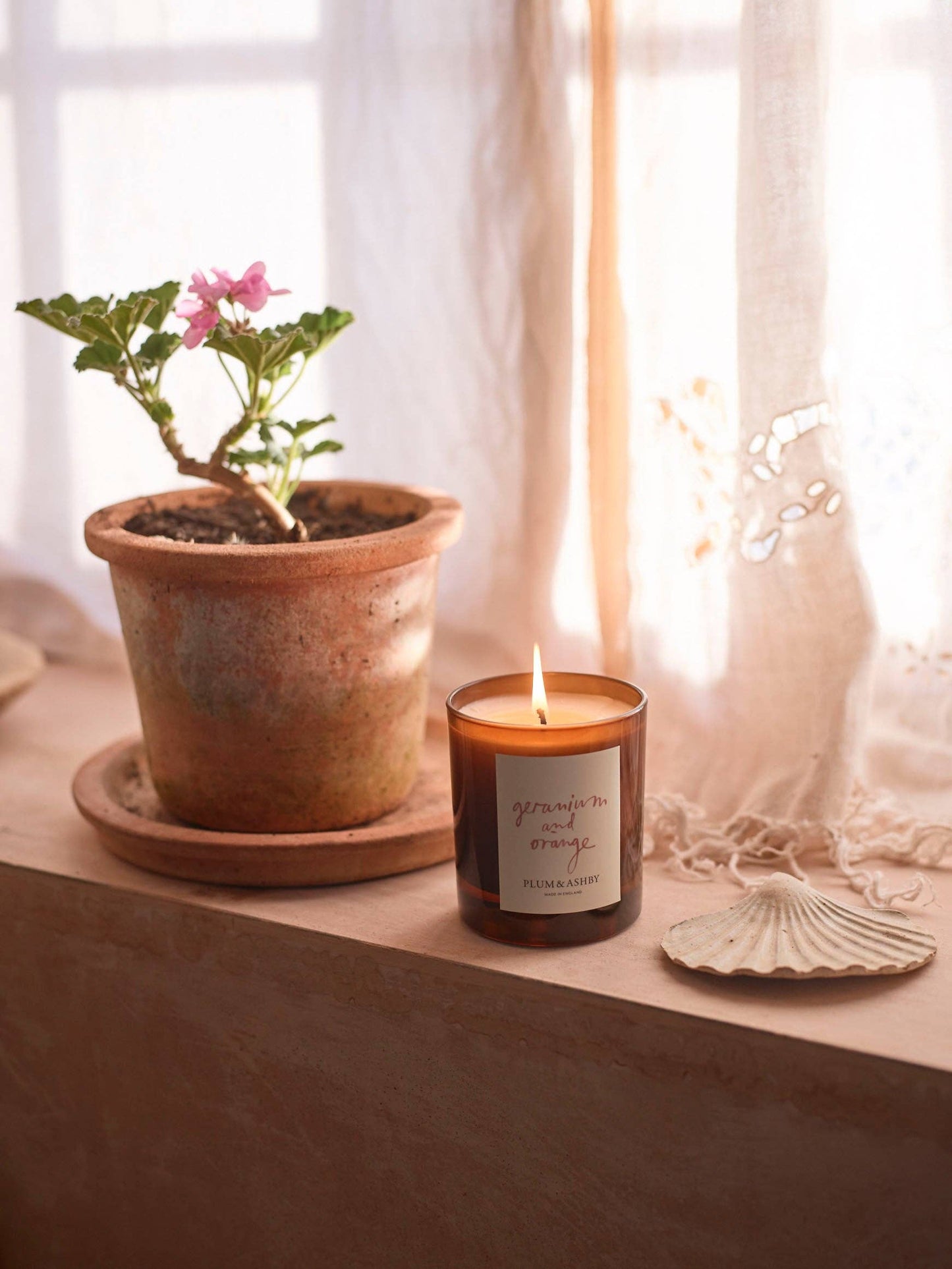 Geranium & Orange Candle 220g