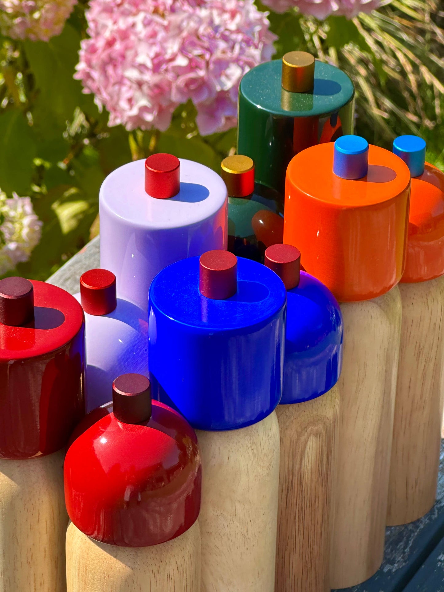 Salt & Pepper Grinder - Orange & Blue: Medium