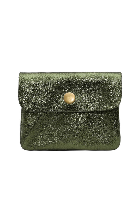 LUCE Purse : Khaki Metal