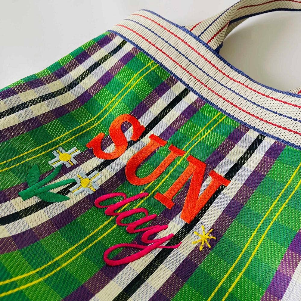 Shopper recycelter Kunststoff Sonntag