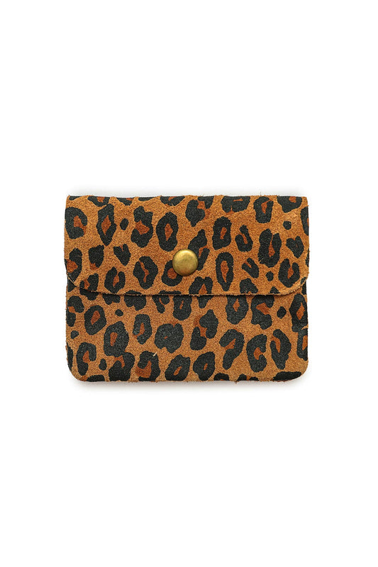 LUCE Purse : Camel leopard