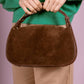 AMICIE SUEDE Bag : Light taupe