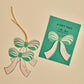 Gift Tag Bows - Set of 6: Green