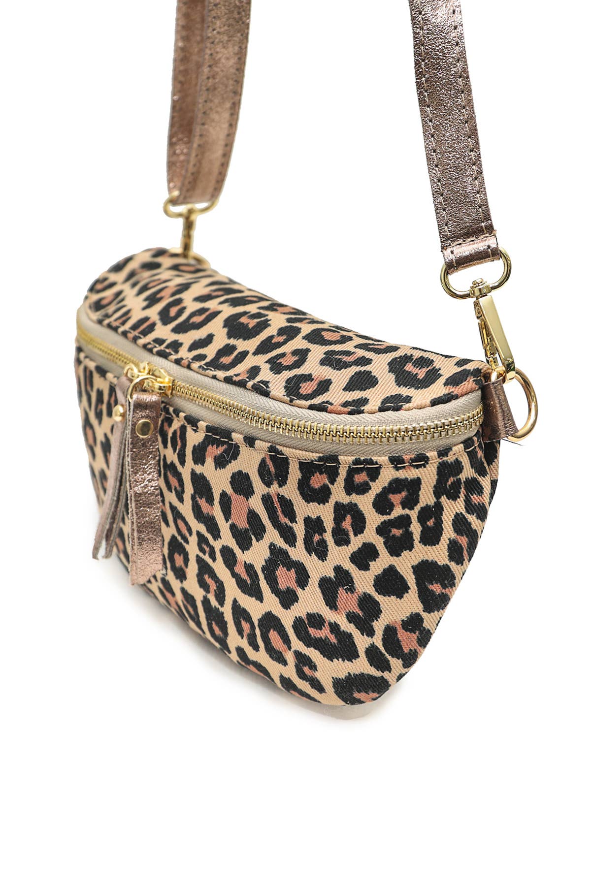 Rosalia Bag: Camel Leopard