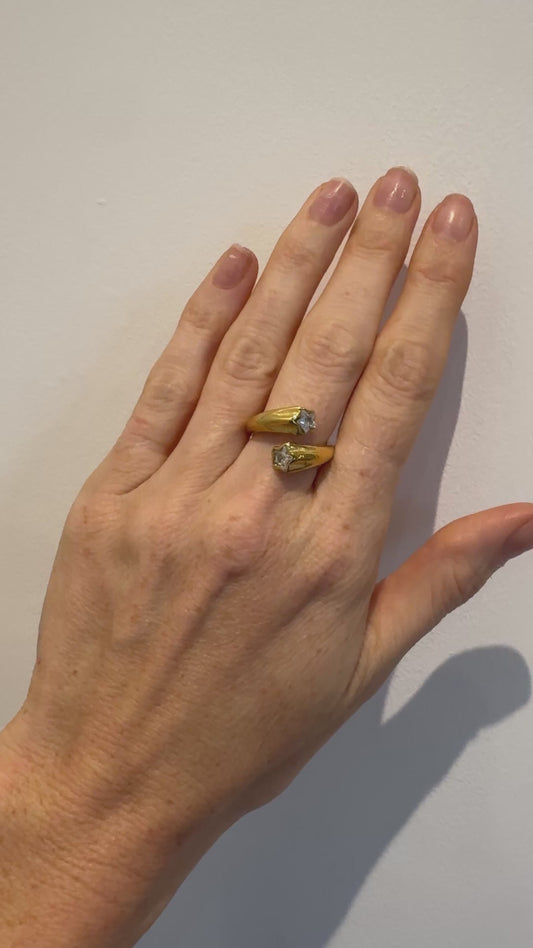 Star Bright Ring : Gold \ Silver