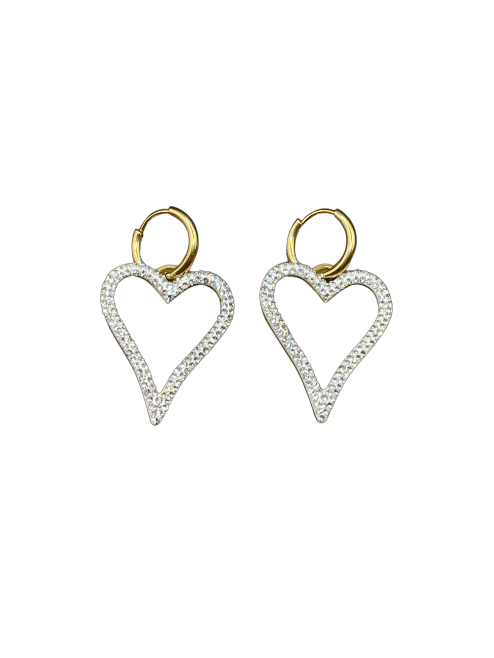 Love earrings in Silver by Bonnie