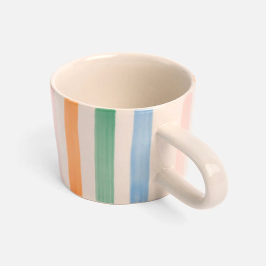 Multi Stripe Mug