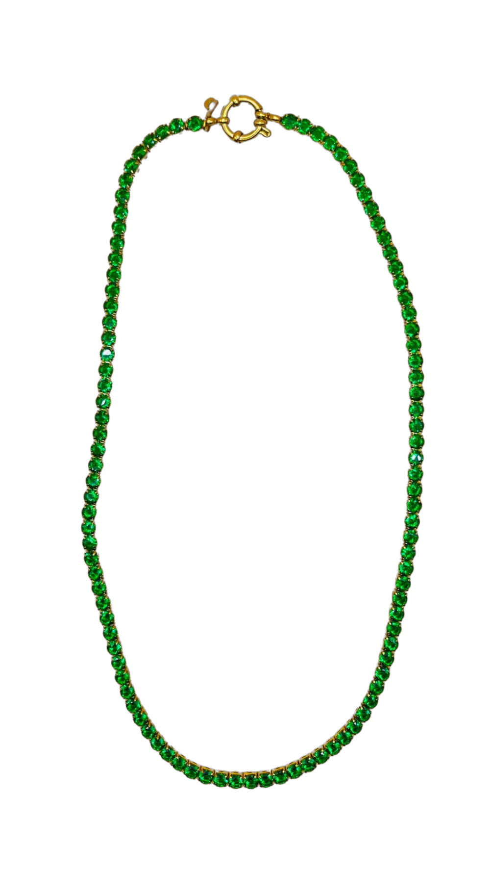 Yuyu Green Necklace by Bonnie