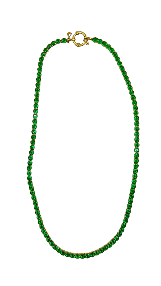 Yuyu Green Necklace by Bonnie