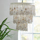 Liv Interior Chandelier with wooden pearls