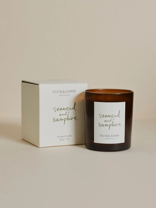 Plum and Ashby Candle : SEAWEED & SAMPHIRE