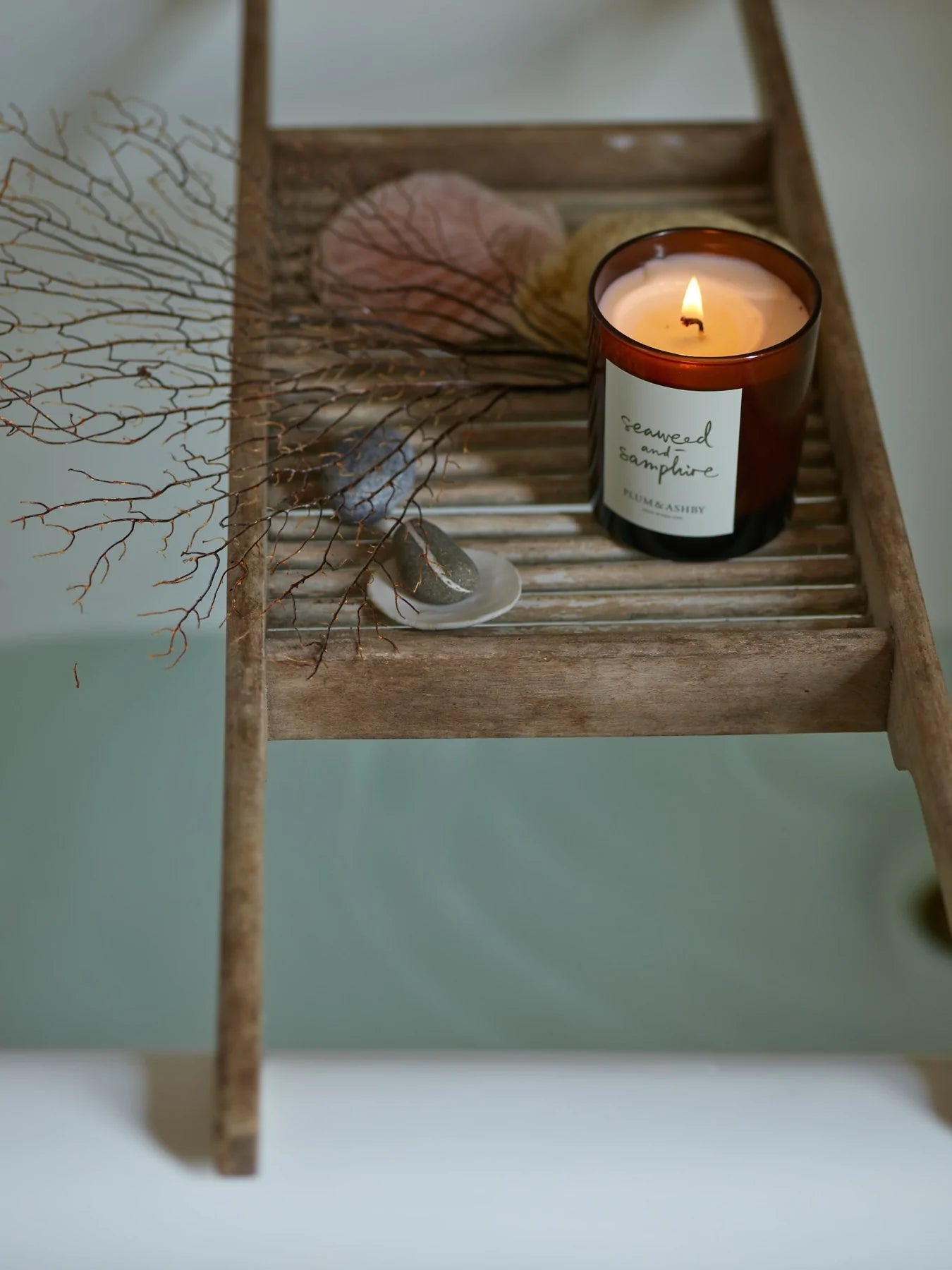 Plum and Ashby Candle : SEAWEED & SAMPHIRE