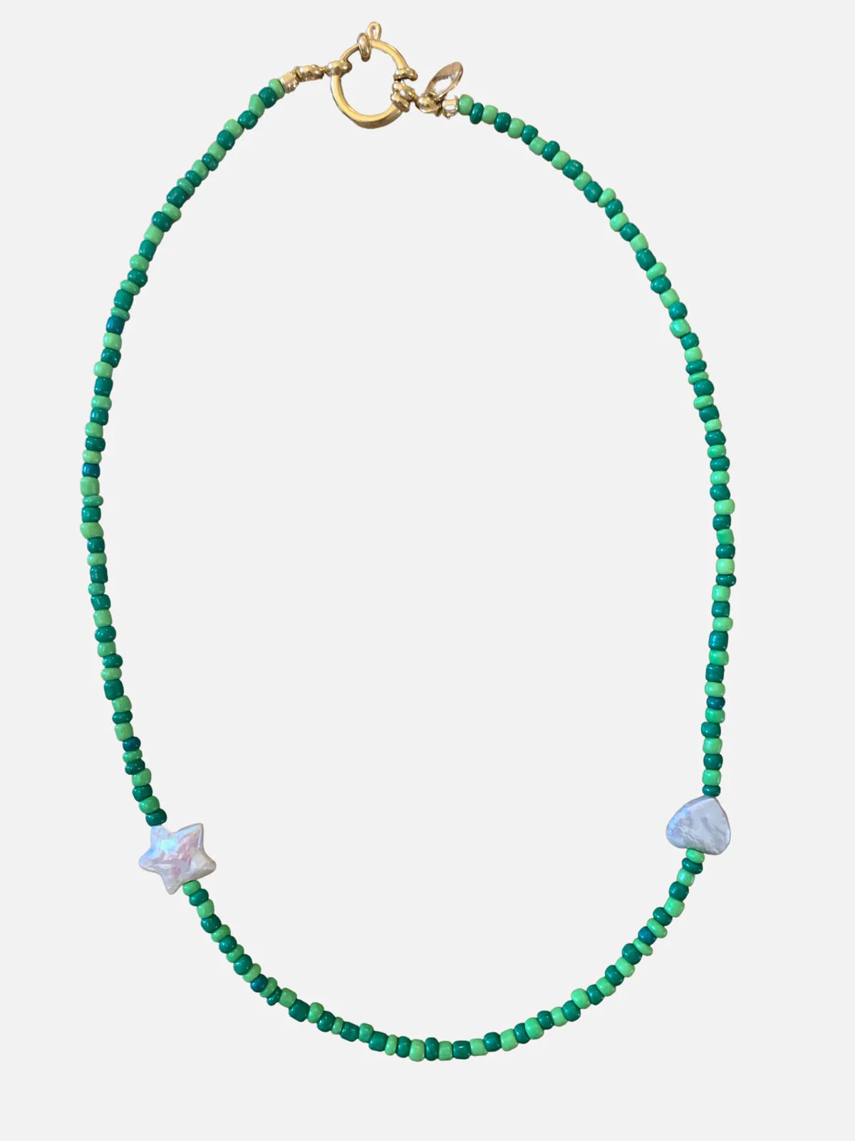 WOODY GREEN NECKLACE