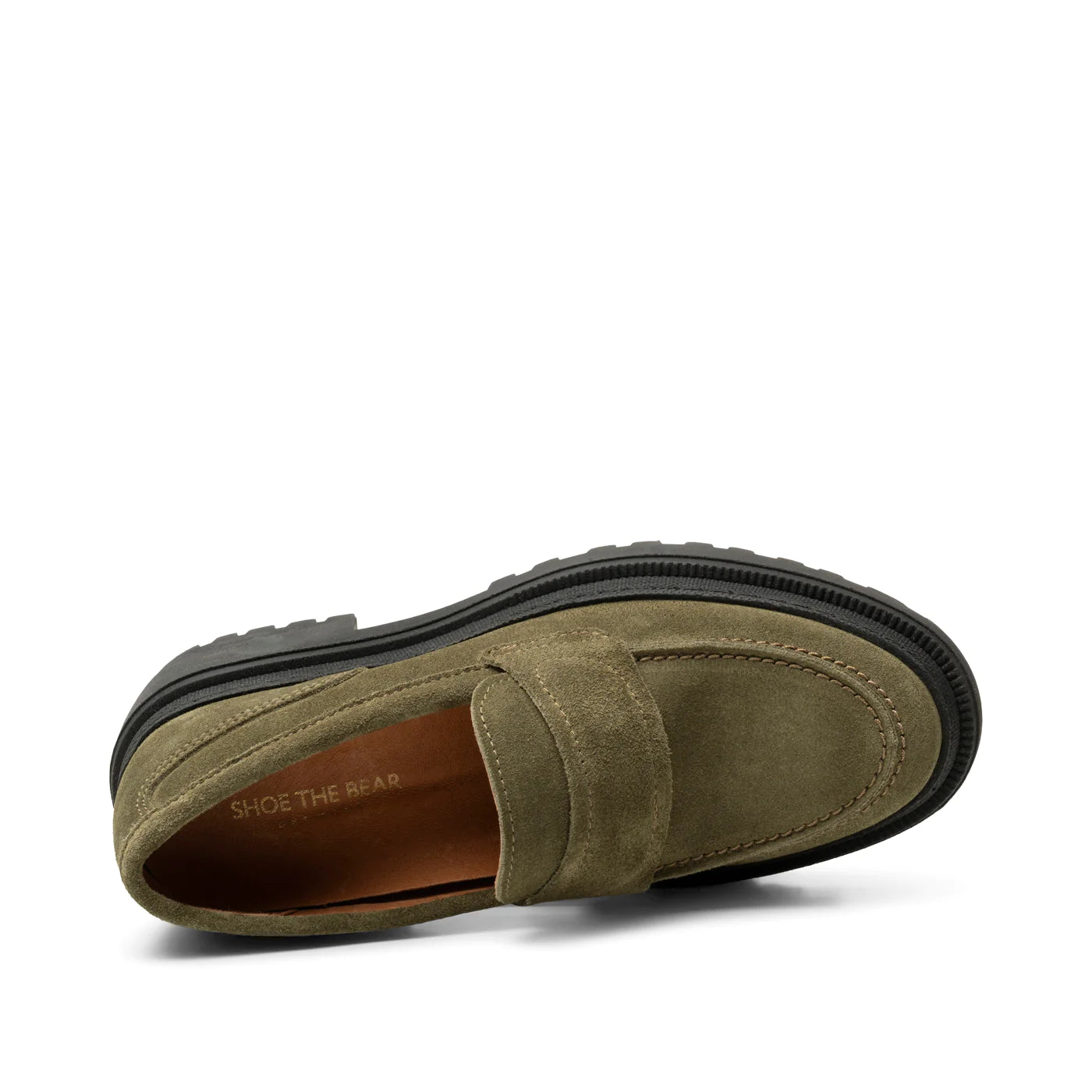 Iona Loafer in Suede - Algae