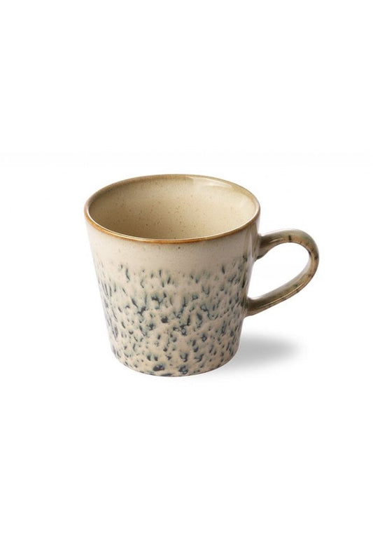 HKliving : Ceramics 70's Cappuccino Mug: Hail In Neutral