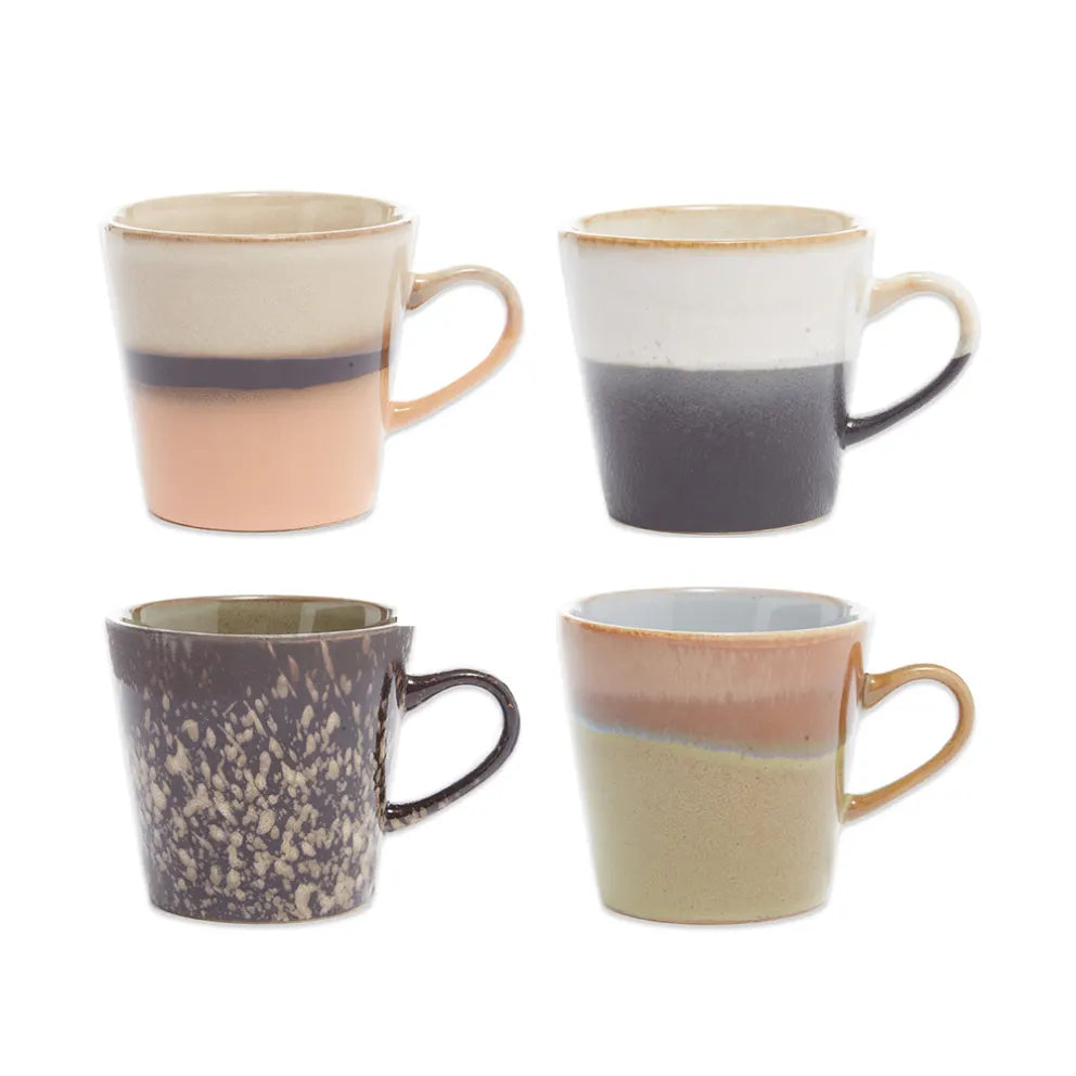 HKliving : Americano Coffee Mug (Set of 4)