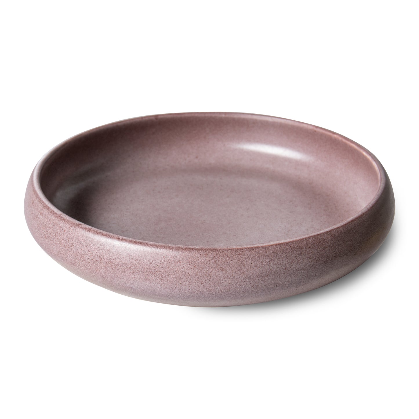 HKliving : Bold & Basic Ceramics Purple Deep Plate