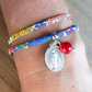 Liberty bracelet in  red jasper